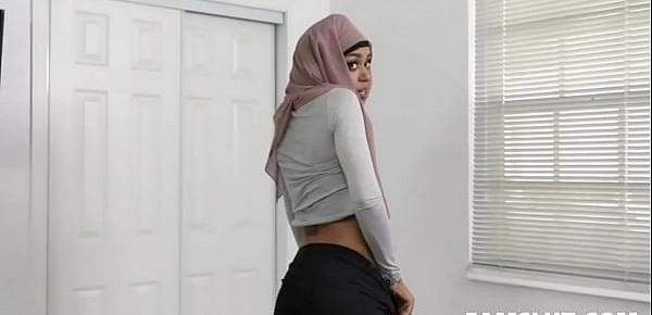  stepbro pleasuring his hot step sister in her hijab